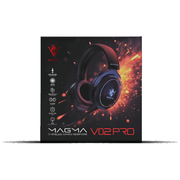 MAGMA V02 Pro Headset - Black