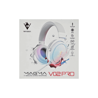 Headset V02 Pro - White